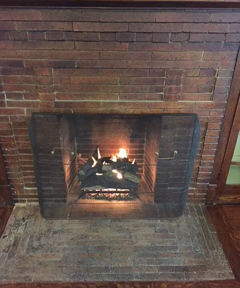 Gas fireplace