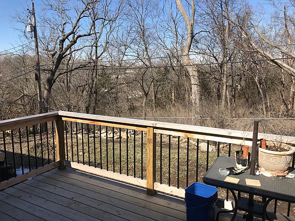 Deck Looking into wooded green space