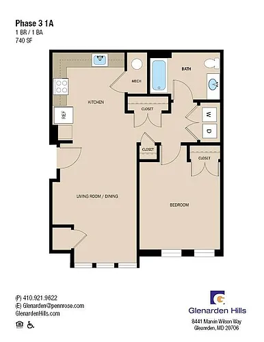 Floor plan 1A