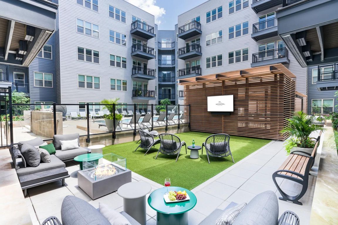 Whether you're streaming the game or sipping wine by the fire, this outdoor lounge is your backyard escape_perfect for winding down after a Metro commute or gathering with neighbors.