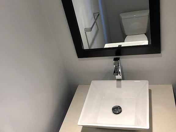 Downstairs half bath