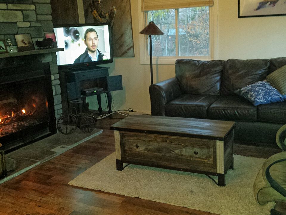 living room fireplace