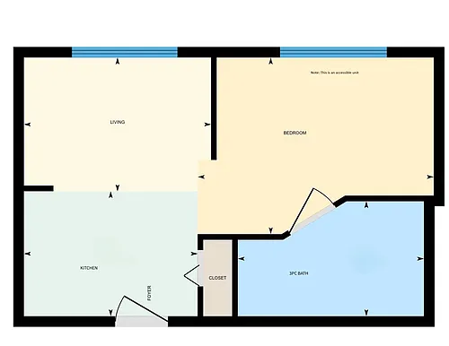 Floor plan The Collegiate
