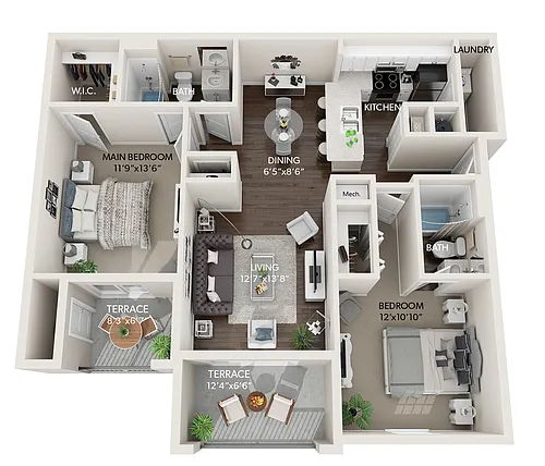 Floor plan The Magnolia