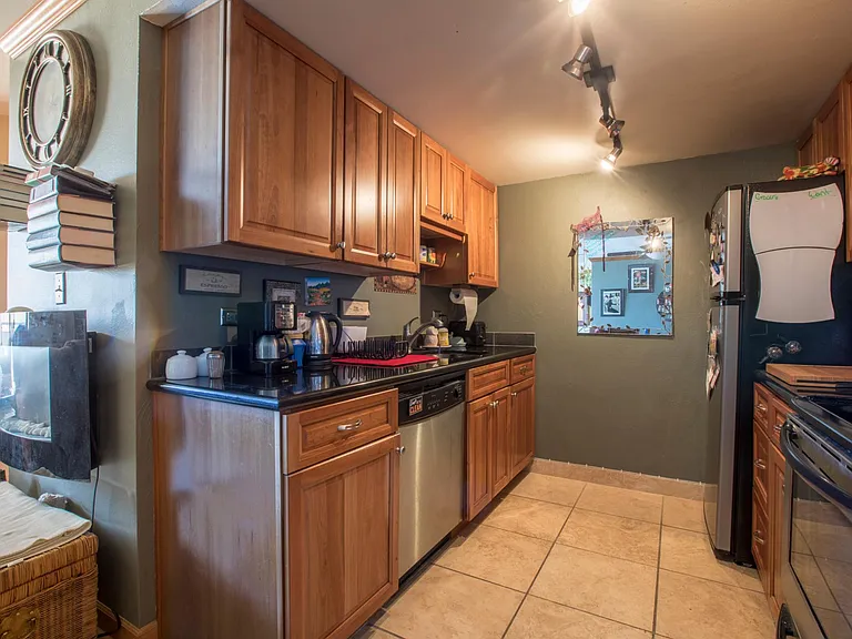 Kitchen from dining room
