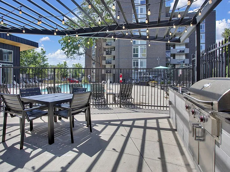 Enjoy the grills poolside