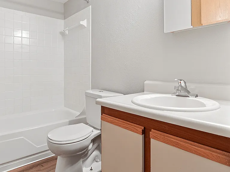 Spacious Bathrooms