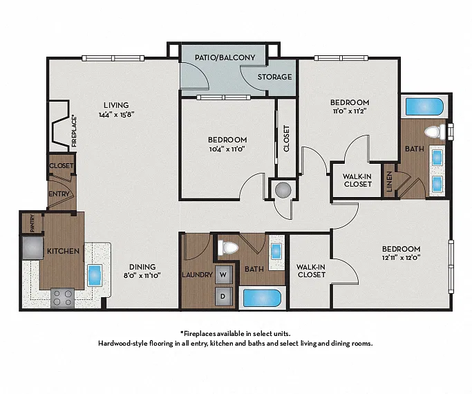Floor plan Champagne