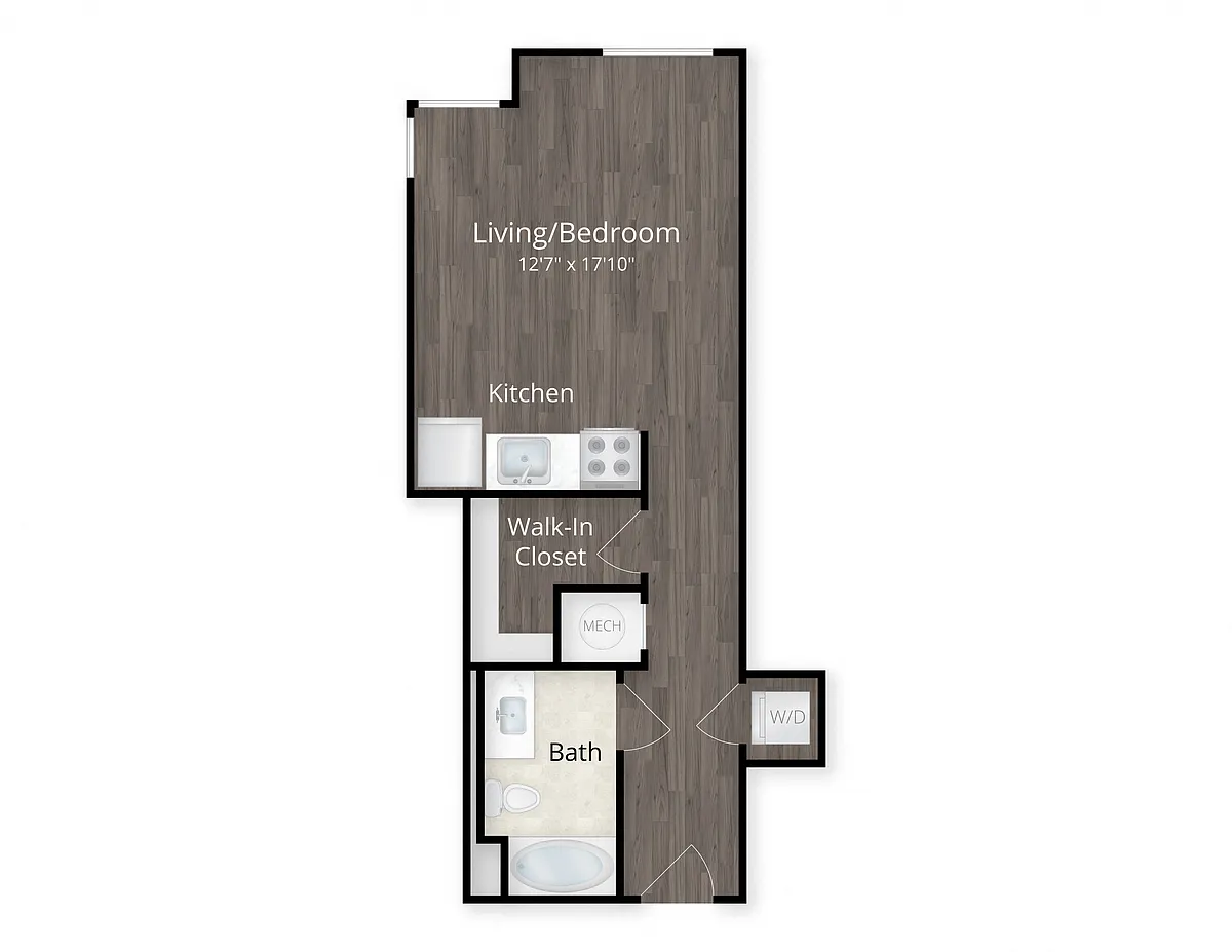 Floor plan Studio
