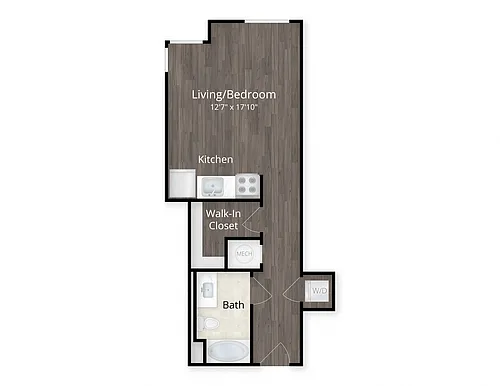 Floor plan Studio