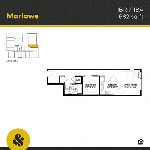 Floor plan Marlowe