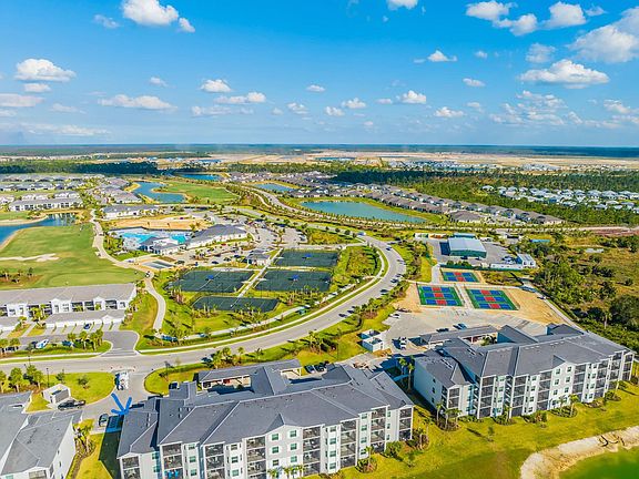 Condo is the closest to all resort amenities as you see. Aerial view taken from the lake at the back of the condo