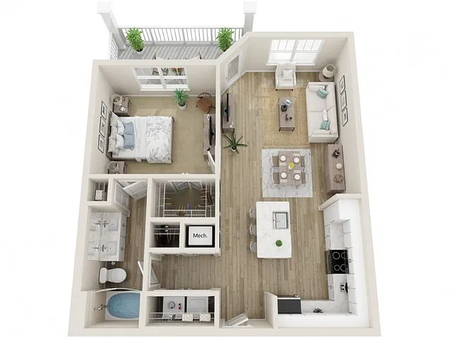 Floor plan The Seacrest