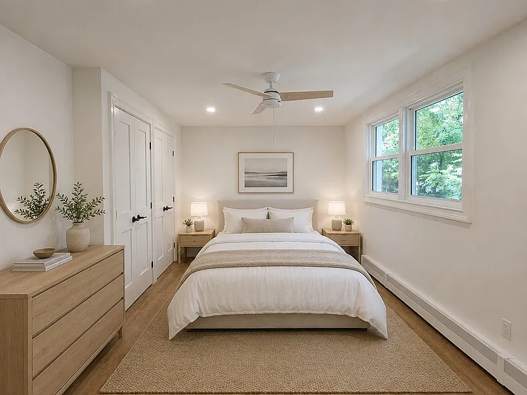 Bedroom - Virtually staged