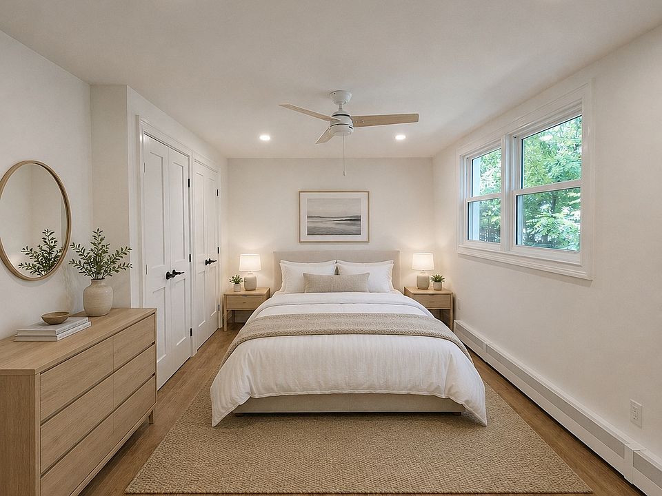Bedroom - Virtually staged
