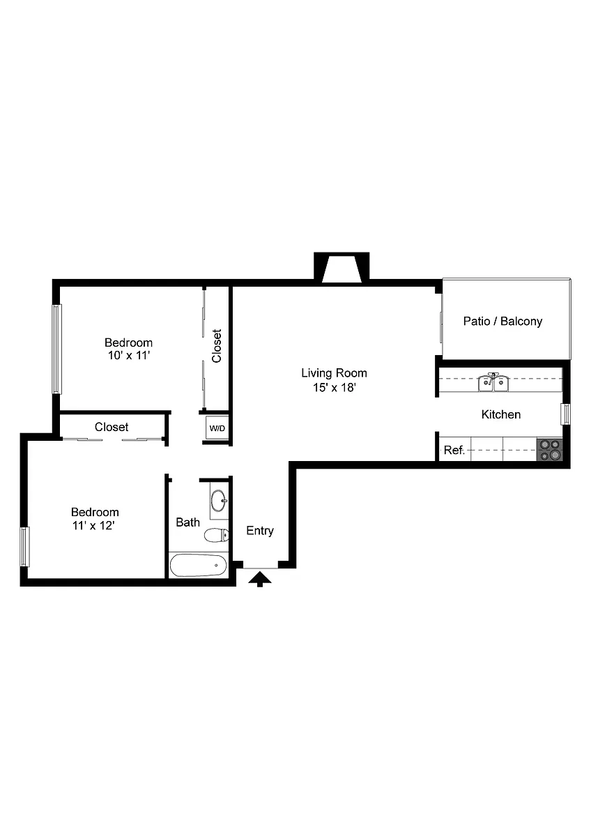 Floor plan B1
