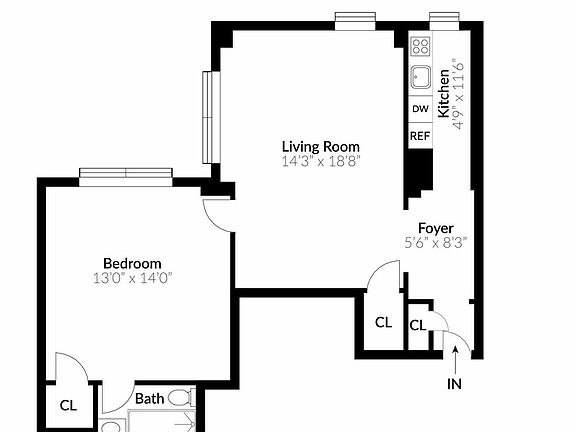 2nd image of 1 University Pl APT 19