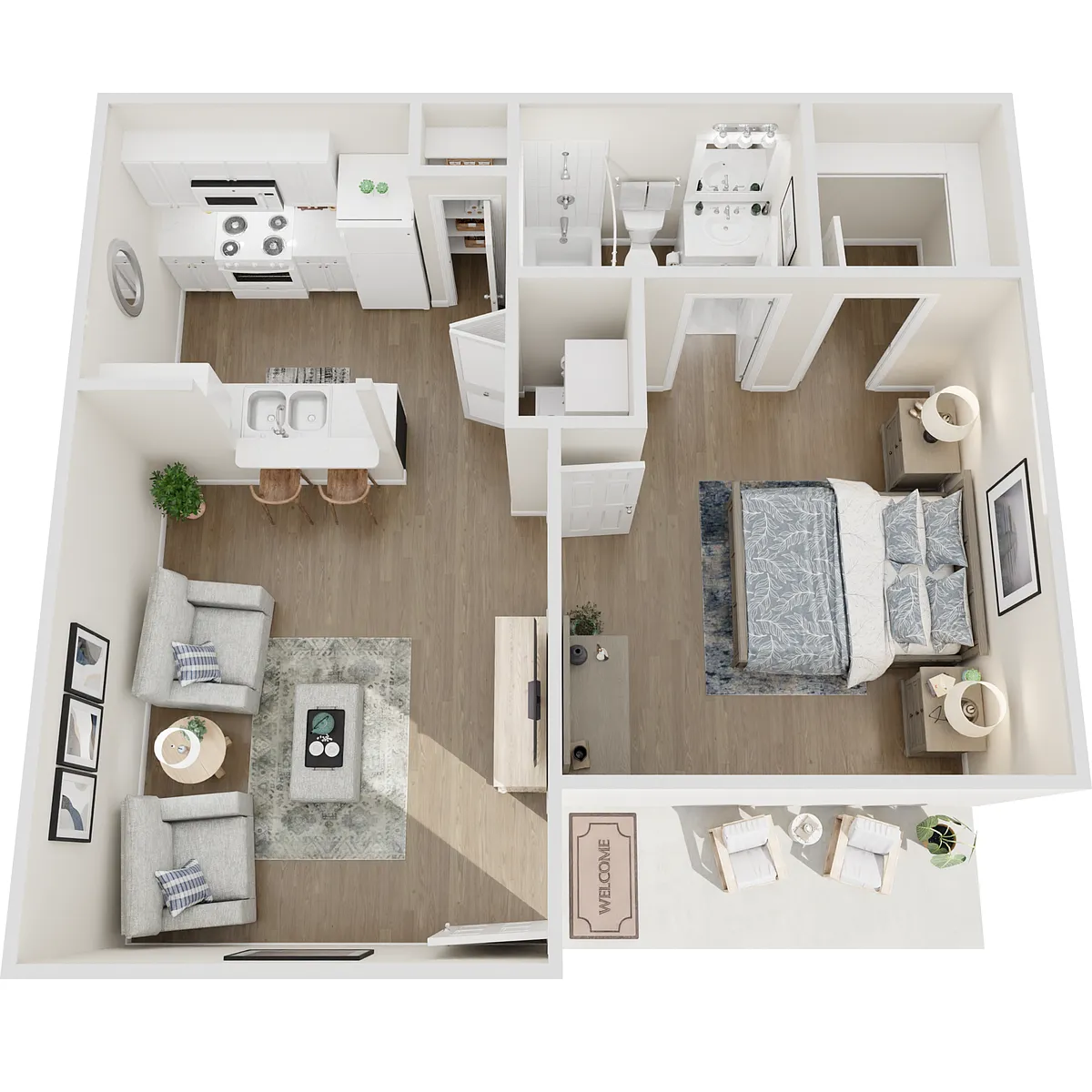 Floor plan A1