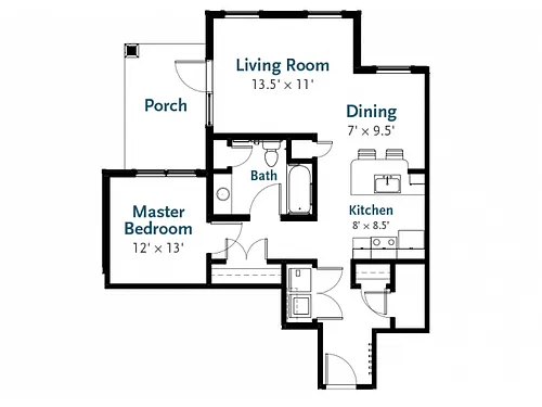 Floor plan Cascade