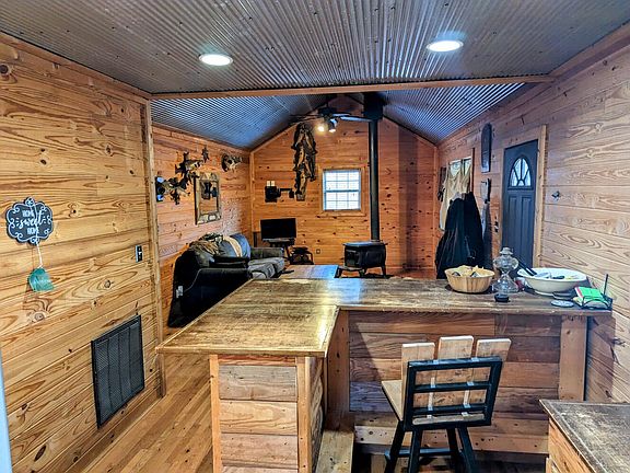 View from kitchen looking into living room