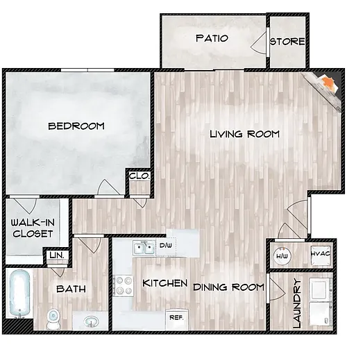 Floor plan Aldo