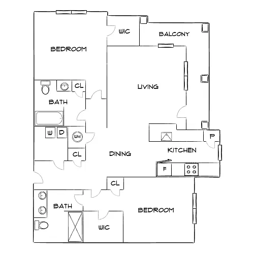 Floor plan Design 2C