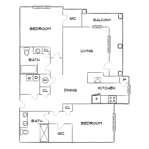 Floor plan Design 2C