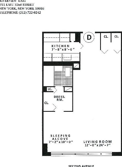 2nd image of 251 E 32nd St #20D