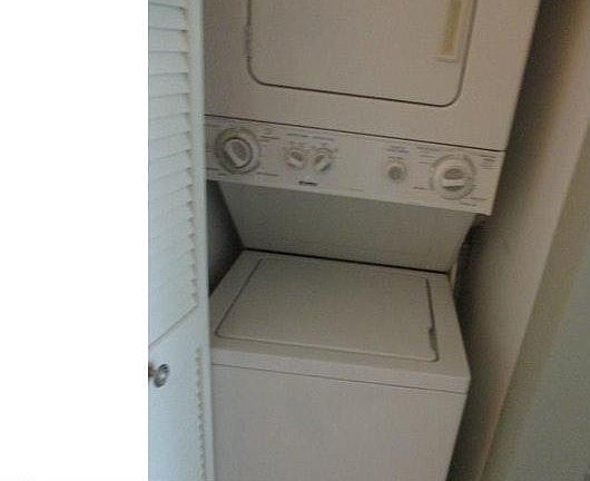 Washer and dryer in the unit