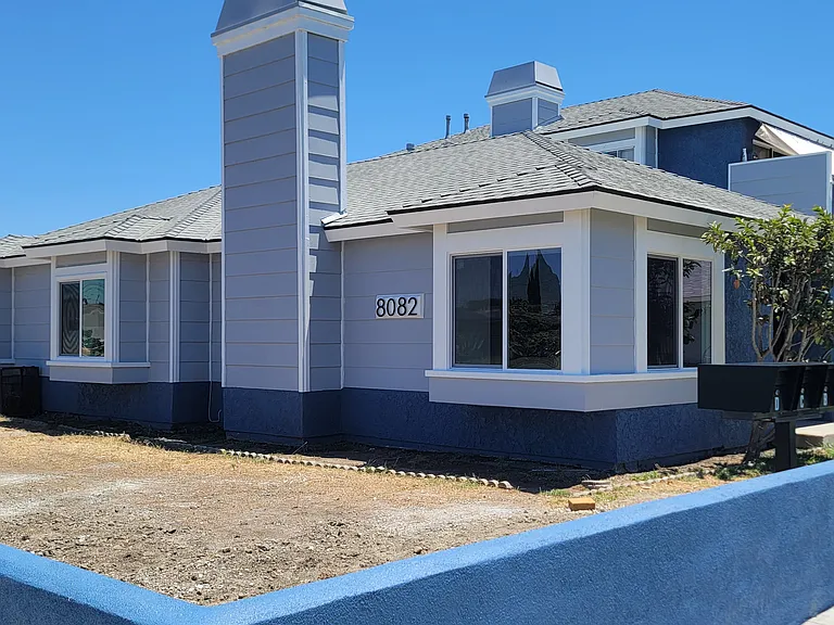 Front View of Townhouse