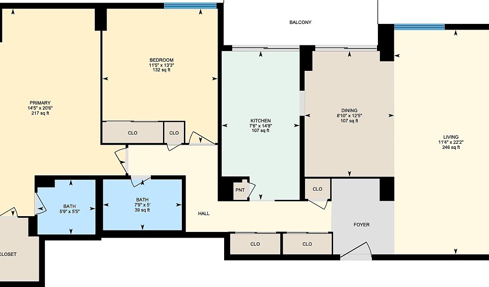 Floor Plan - Enlarged view