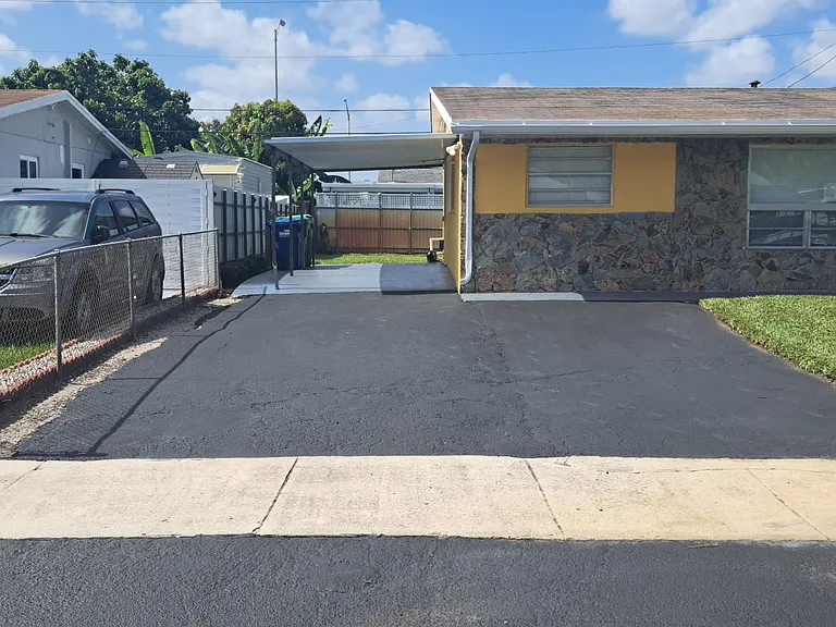 House Carport Front to Back View.
