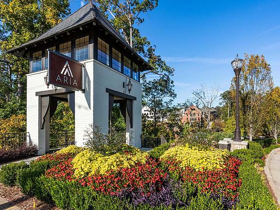 Your community entrance and walking paths at Aria
