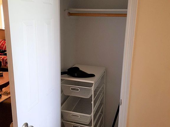 Front coat closet