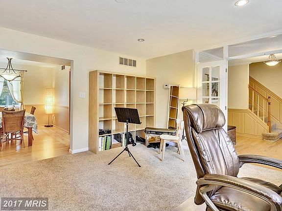 Living Room is currently being used as an Office