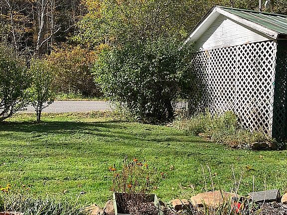 Lower porch view 