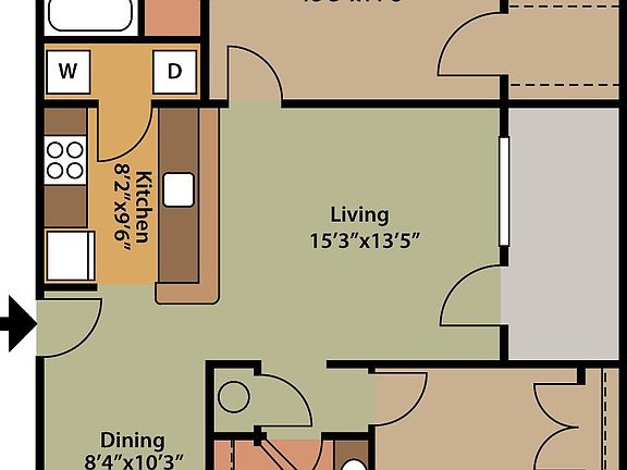 2nd image of 421 Wildcat Way APT 108