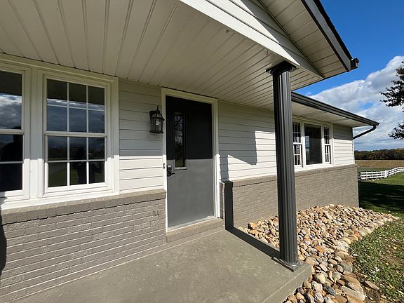 Front door with keypad lock