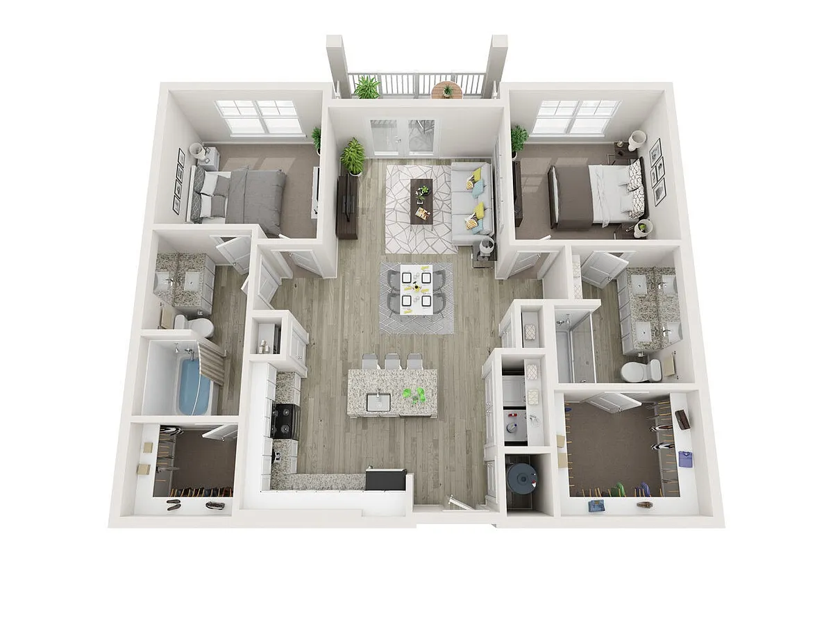 Floor plan B1