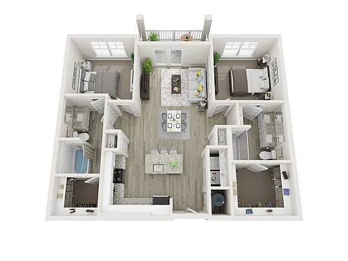 Floor plan B1