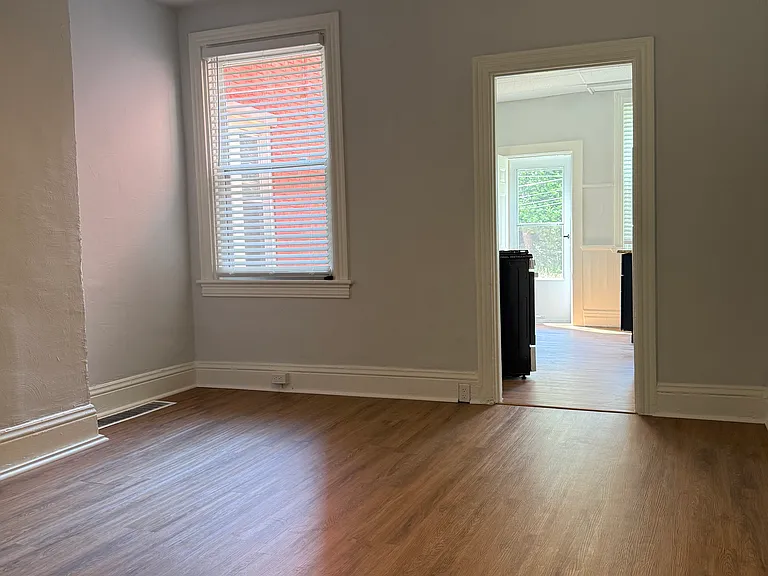Dining room looking in to kitchen