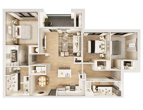 Floor plan C1