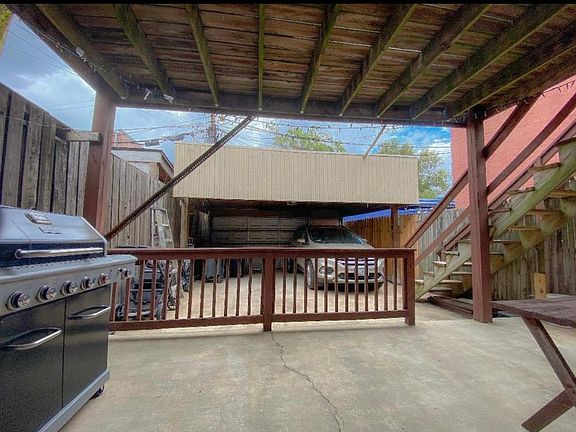 Back yard/ garage