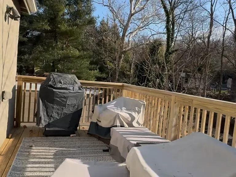 Back deck