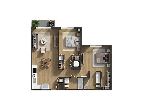 Floor plan B1