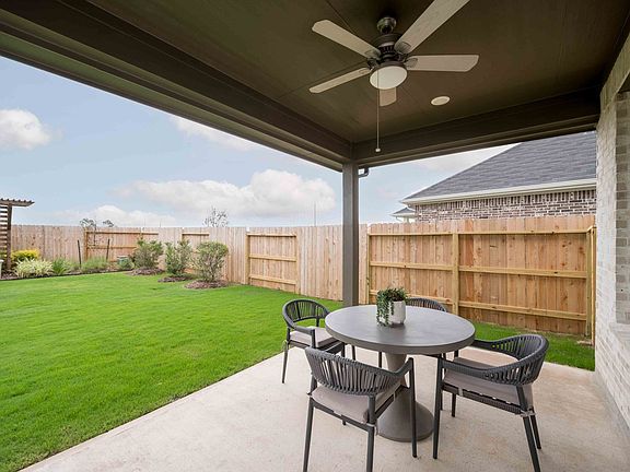 Representative Only Barton Plan Covered Outdoor Living