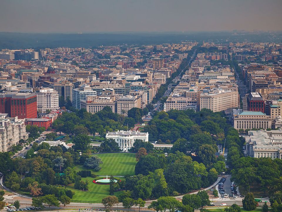 Aerial View Of DC
