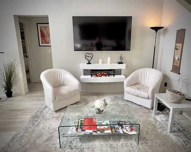 Comfortable space for watching TV