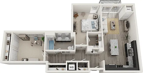 Floor plan Plan P1