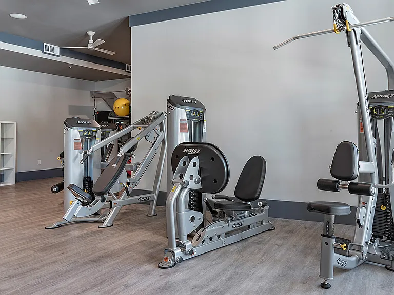 Experience peak performance in our luxury fitness center equipped with the latest machines.
